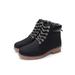 Women's Boots 6-Eye Classic Leather Martens Ankle Boots Tooling Boots WAV4