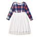 Family Matching Set Mother Daughter Dresses Spring Fall Women Moms And Girls Clothes Long Sleeve Plaid Family Dress
