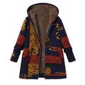 Winter Warm Coat for Ladies Full Zip Up Hooded Outwear Women Fluffy Fur Faux Jackets
