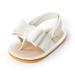 Baby Girl Summer Flip Flops PU Leather Non-slip Sandals Flat with