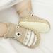 Kids Baby Infant Newborn Casual Soft Sole cute Socks Shoes prewalker