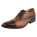 Men's Handmade Leather Cap Toe Oxford Dress Shoes By LibertyZeno