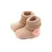 VICOODA Autumn Winter Non-Skid Warm Baby Girl Shoes Toddler Infant Soft Shoes Ankle Booties First Walkers