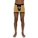 Fun Boxer Mens Underwear Holiday Boxer Shorts Adult Briefs, Gold, Size: X-Large
