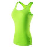 Women's Sports Compression Tight Quick Dry Vest Tank, For Gym Yoga Workout Fitness Cycling Running