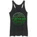 Women's Toy Story Squeeze Toy Aliens Being Racerback Tank Top Black Heather Small