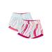 Avia Girls Print and Solid Reversible Running Shorts, 2-Pack, Sizes 4-18 & Plus