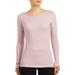 Duofold by Champion Women's Originals Mid-Weight Thermal Shirt, Berry Pink Heather, Small