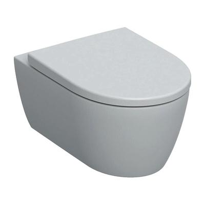 Geberit iCon Set Wand-Tiefspül-WC 36x53cm, geschlossene Form, rimfree, mit WC-Sitz, weiß