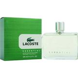 2 Pack - Essential By Lacoste Men's Eau de Toilette Spray 4.2 oz
