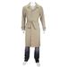 Burberry Men's Rainwear Camel Gabardine Car Coat