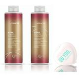 Joico K-Pak Color Therapy Shampoo & Conditioner Duo Set Preserve Color W/ Mirror 33.8 Oz / 1000Ml Large Liter Duo Kit