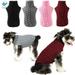 Deago Pet Dog Warm Jumper Knit Sweater Winter Clothes Puppy Cat Knitwear Costume Coat Apparel (Pink M)