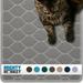 MIGHTY MONKEY Premium Cat Litter Trapping Mat Best Tracking Scatter Control for Cats Jumbo XL Mats Easy to Clean Rugs Soft on Kitty and Cat Paws