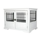 Fairview Triple Door Crate Large White