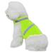 TureClos Reflective Pet Vest Night Safety Fluorescent High Visibility Pet Coat Clothing