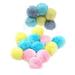 6PCS Catnip Toys for Cats 5.5 Inches Faux Furry Catnip Mouse Toy with Rattle Noise Rattling Fluffy Cat Toys Mice for Cat Kitten Exercise Interactive Play Fetch 6 Colors Mixed Value Pack