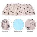 OTVIAP Dog Pee Pad 3 Sizes Reusable Waterproof Puppy Dog Cat Pee Bed Pad Carpet Urine Pet Trainging Mat Reusable Dog Pee Pad