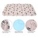 OTVIAP Dog Pee Pad 3 Sizes Reusable Waterproof Puppy Dog Cat Pee Bed Pad Carpet Urine Pet Trainging Mat Reusable Dog Pee Pad