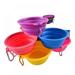 Dog Bowl Cat Pet Travel Bowl Silicone Collapsible Feeding Water Dish Feeder Portable Water Bowl For Pet