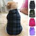 Small Pet Dog Clothes Coat - Autumn Winter Small Cat Warm Thickened Fleece Vest - Pet Costume Puppy Clothes with Traction Ring