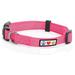 Pawtitas Reflective Dog Collar Adjustable for Small Dogs - Pink Collar