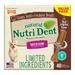 Nylabone Nutri Dent Natural Dental Filet Mignon Flavored Chew Treats 40 count Medium - Up to 30 lbs.