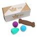 Chew King Dog Toy Box Medium- Durable Fetch Balls Treater and Chewing Toy Collection