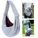 Amerteer Dog and Cat Sling Carrier â€“ Hands Free Reversible Pet Papoose Light Blue Bag - Soft Pouch and Tote Design â€“ Suitable for Puppy Small Dogs and Cats for Outdoor Travel