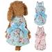 Summark Puppy Face Dog Dress Summer Pet Tutu for Small or Medium Dogs Puppy Clothes Girl Dog Princess Skirt Outfits Cat Lace Apparel