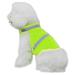 Machinehome Reflective Pet Vest Night Safety Fluorescent High Visibility Pet Coat Clothing