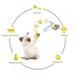 Yinrunx Cat Toys Cat Toy Cat Toys for Indoor Cats Best Sellers Cat Toys for Indoor Cats Cat Exercise Kitten Toys Cat Wand Pet Cat Playful Rebound Feather Cat Toy