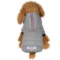 Pet Dog Cat Waterproof Hooded Jacket Jumpsuit Clothes Winter Plus Size Rain Coat