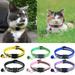 Shulemin Reflective Puppy Dog Cat Adjustable Collar Release Buckle Neck Strap Pet Supply Yellow