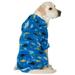 Pet Pjs - Shark Frenzy Pet Pjs Fleece Hoodie - Pet - XSmall (Fits Up to 10 lbs)