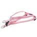 Sassy Dog Wear VELVET PINK3-H Velvet Pink Dog Harness - Adjusts 18 - 24 in. - Medium