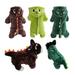 SPRING PARK Dog Clothes New Cute Cotton Dinosaur Design Soft Cosplay Costume For Pet Puppy