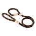 Alvalley Rope Dog Leashes with Stopper - Slip Leads - Soft Braided No-Pull Gentle Leash - Adjustable for Small Medium Large Extra Large Dogs(Camouflage 6 ft or 183 cms Long 5/16 in or 8 mm Thick)
