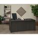 Legacy 71" Double Pedestal Desk- Ash Grey