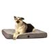 K&H Pet Products Superior Orthopedic Dog Bed Gray Paw Bone Print Large 40 X 50 Inches