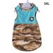 Summer Dog Pet Clothes Comfortable Breathable Cool Dog T Shirt Camouflage Dog s Vest Camisole Pet Clothing
