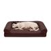 FurHaven Pet Products Quilted Full Support Orthopedic Sofa Pet Bed for Dogs & Cats - Coffee Medium