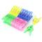 Household Multi-color Clothing Towel Hanging Clips Clothes Pins 20 Pcs - Green,Blue,Yellow,Pink