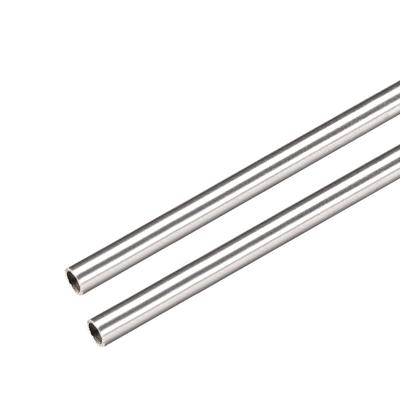 2Pcs 304 Stainless Steel Capillary Tube 2.8mm ID 3.2mm OD 300mm Long 0.2mm Wall - Silver