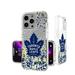 Toronto Maple Leafs iPhone Confetti Glitter Case