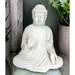 Ebros Abhaya Mudra Buddha Shakyamuni Sitting in Meditation Statue 5.25 Tall