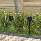 Abble Solar Garden Torch Lamp (2 Pack)