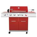 Royal Gourmet GA5403R 5-Burner BBQ Cabinet Style Gas Grill with Rotisserie Kit Rear Burner Sear Burner and Side Burner