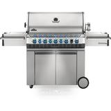 Napoleon Prestige Pro 665 Propane Gas Grill With Infrared Rear Burner And Infrared Side Burner