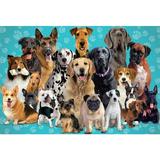 Paper House Productions Best Friends Dog Collage 1000-piece Jigsaw Puzzle